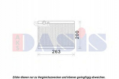AKS DASIS 820340n -  Испаритель, кондиционер